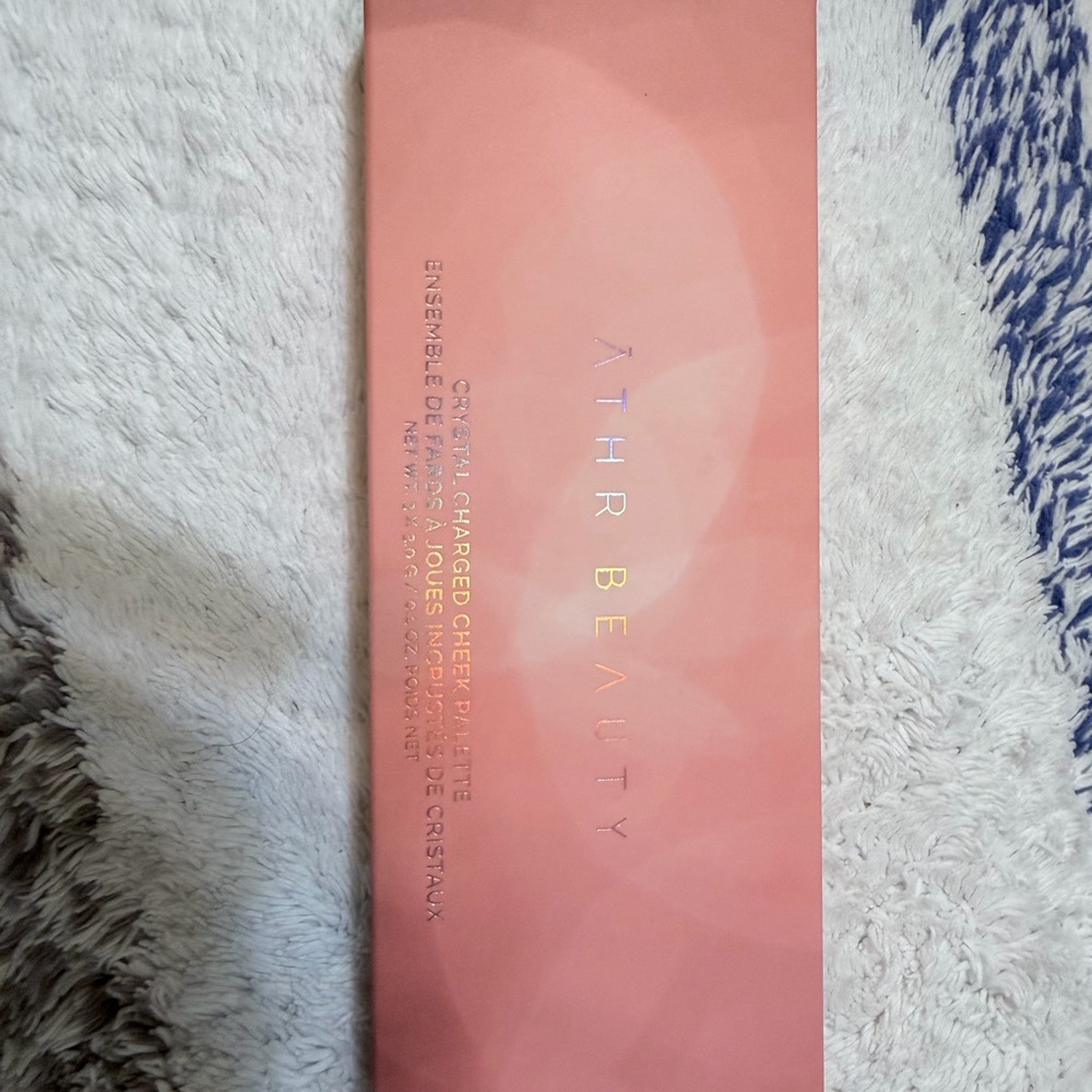ATHR Beauty  Crystal Charged Cheek Palette Amber NEW